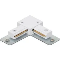 Briloner Leuchten Schienensystem-Verbinder RAIL, 8,6 cm, (1-tlg), Eckverbinder 86 mm Weiß Schienensystem Rail Wohnzimmer Büro Küche