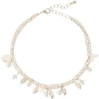 LASCANA Fußkette mit Anhänger, mit Anhängern, Fußkettchen-Armband, Fußkettchen mit Anhänger