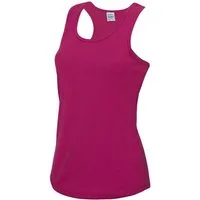 Just Cool Trainingsshirt Girlie Cool Tank Top Sport T-Shirt + WRAP zertifiziert