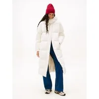 Tommy Jeans Steppmantel TJW ALASKA GRID DWN MXI COAT EXT
