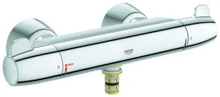Grohe THM-WT-Batterie Grohtherm Special 34666 mit verdeckten S-Anschlüssen chrom, 34666000 34666000