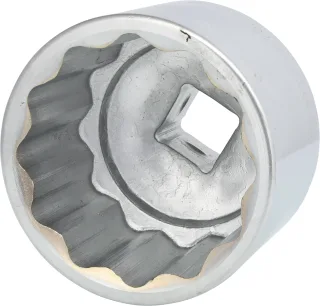 KS Tools 1" 12-kant-Stecknuss, kurz - 911.1068