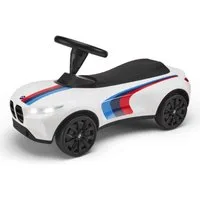 BMW Rutscherauto BMW Baby Racer IV Motorsport Kinderauto mit Licht & Hupe, Weiß, (1-tlg)