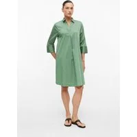 s.Oliver Minikleid Kleid Hemdblusenkleid aus Popeline