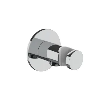 Herzbach LIVING SPA Anschlussbogen 70 11.995200.1.01 mit Konushalter rund Chrom