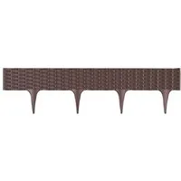 Prosperplast Palisade, LxH: 78,6x18,7 cm, Paket 5 Stück für 390 cm Länge