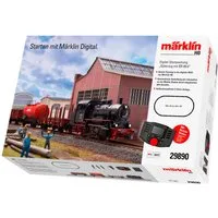 Märklin Modelleisenbahn-Set Märklin Digital-Startpackung Güterzug mit BR 89 - 29890, Spur H0, (Set, 17-tlg), Made in Europe