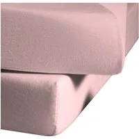 fleuresse Spannbettlaken Comfort Jerseyspannlaken, 96% Baumwolle, 4% Elastan, Gummizug: rundum, für Matratzen bis 26cm Höhe
