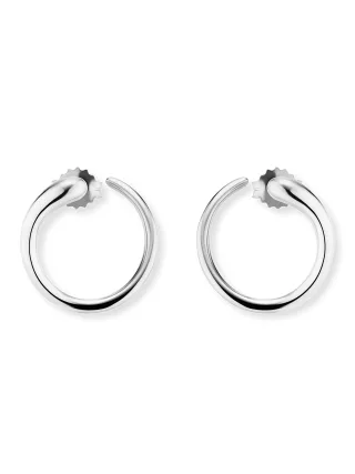 cai Creolen 925/-Sterling Silber rhodiniert