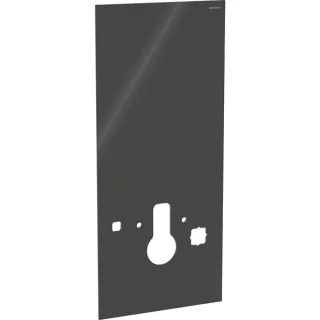 Geberit Frontverkleidung zu Monolith Sanitär- modul für AquaClean 114cm Glas schwarz, 242663SJ1 242663SJ1