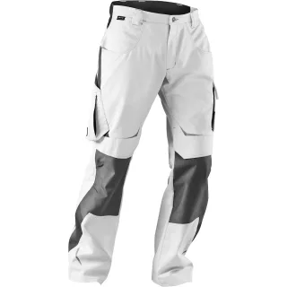 KÜBLER PULSSCHLAG Hose HIGH weiß/anthrazit 102 - 2324 5365-1097-102