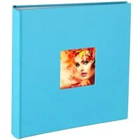 IDEAL TREND Fotoalbum Flair Fotoalbum 30x30 cm 100 weiße Seiten Seiten Jumbo Buchalbum Fotob