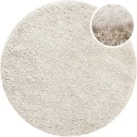 Esprit Hochflor-Teppich YOGI ESP-096, rund, Höhe: 50 mm, flauschiger weicher Flor, Wohnzimmer, Schlafzimmer
