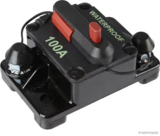 HERTH&BUSS Sicherungsautomat, Anschluss oben, 42 V schwarz - 50295739