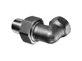 Schell Heizkörperverschraubung Eckform 1/2" messing 10bar 141060099