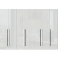 OTTO home Kleiderschrank Piano, UV lackiert, hochglänzend in beige oder weiß, FSC-zertifiziert (Made in Europe) in vielen Breiten, Höhe 224cm, mit Soft-Close Funktion