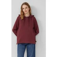 s.Oliver Sweatshirt Sweatshirt Sweatshirt im Relaxed Fit mit Seitenschlitz