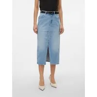 Vero Moda Maxirock VMVERI HR CALF DENIM SKIRT GA NOOS