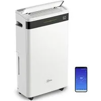 alfda Luftentfeuchter AEF2000W, für 100 m³ Räume, Entfeuchtung 20,00 l/Tag, Tank 5,50 l