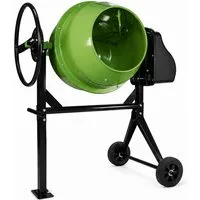 TRUTZHOLM Betonmischer 140 Liter 550 W 30 U/Min Zementmischer für Beton, Mörtel, Gips, (Artikel, 1 St), stabil