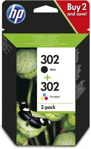 HP Ink/302 Cart Combo 2-Pack (4-farbig)