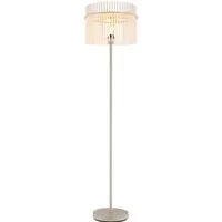 GLOBO LIGHTING Stehlampe GORLEY, ohne Leuchtmittel, Stehleuchte für Wohn- & Schlafzimmer sandfarben