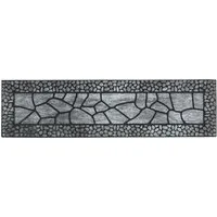 Andiamo Stufenmatte Outdoor, 2er Set, rechteckig, Höhe: 6 mm, Outdoor-Stufenmatten, Stein Motiv, Gartenbereich, Außenbereich