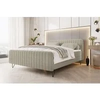 99rooms Boxspringbett Lucio (Schlafzimmerbett, Bett), 140/160/180x200 cm, Bonell-Box, TFK-Matratze, Topper, ohne Kissen
