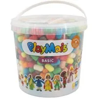 PlayMais Kreativset PlayMais BASIC 1000 (großer Eimer) - Bastelset Kreativität & Motorik