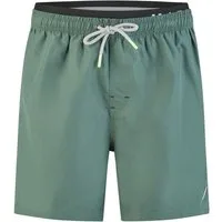 HAPPY SHORTS Badehose HAPPY SHORTS Herren Badeshorts Strandshort Waistband Khaki S - XXL