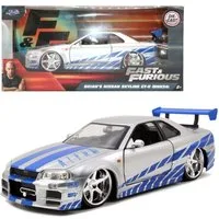 JADA Spielzeug-Rennwagen Nissan Skyline GT-R Fast & Furious Die-Cast Fahrzeug Collection