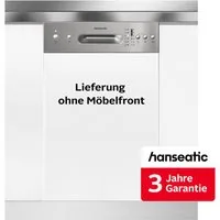 Hanseatic teilintegrierbarer Geschirrspüler HGTI4582E97736BS, 9 Maßgedecke, inkl. 3 Jahre Herstellergarantie