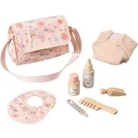howa Puppen Wickeltasche miniflowers, (8-tlg)