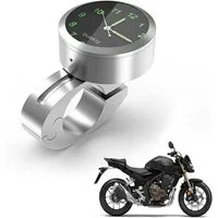 Bolwins Standuhr A76C Motorrad Lenker Uhr Zeitanzeige Zeituhr beleuchtet Quarzuhr Digit (Packung, 1-St., Motorrad Lenkeruhr), wasserdicht, beleuchtet, digitale Quarzuhr