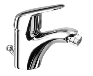 Herzbach Kappa Bidetarmatur, mit Ablauf chrom, 50.113600.1.01 50.113600.1.01