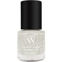 Miss W Pro Nagellack für leuchtende Farbe mit schnelltrocknendem Überlack, Langanhaltender Nagellack mit strahlender Farbe und schnellem Trocknen