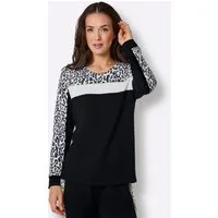 creation L T-Shirt Modal-Viskose-Shirt Langarm
