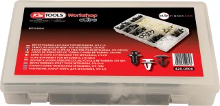 KS Tools Befestigungs-Clip-Satz für Mitsubishi, 370-tlg - 420.0500