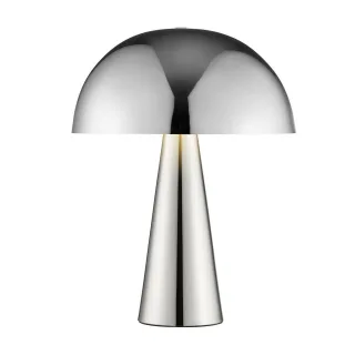 Brilliant Tischleuchte, Chrom, Metall, Konisch, 25x33x25 cm, Lampen & Leuchten, Innenbeleuchtung, Tischlampen, Tischlampen