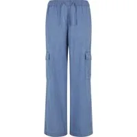 URBAN CLASSICS Cargohose Urban Classics Damen Ladies Light Denim Cargo Pants (1-tlg)