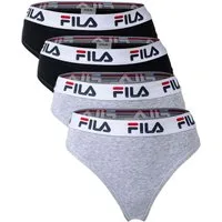 Fila String Damen String 4er Pack Baumwolle (Packung, 4er Pack)