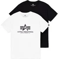 Alpha Industries T-Shirt Basic T-Shirt BL 2 Pack