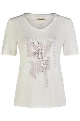 Barbara Lebek - T-Shirts offwhite - Gr. - 42