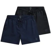 JP1880 Badehose Badeshorts Beachwear 2er-Pack Elastikbund (2-St)