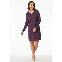 uncover by SCHIESSER Nachthemd Uncover Nightwear (0) Baumwolle, Single Jersey-Qulität, V-Neck, weich, atmungsaktiv