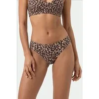 Mey Minislip Mey Slip Serie Simply Better Invisibles mit Print (1-St., 1) Nahtloser Slip, Leo-Print, Atmungsaktiv & High Stretch