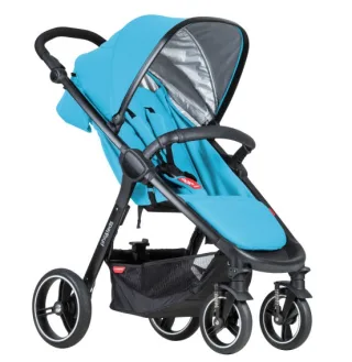 Phil & Teds SM-V3-33 Smart Buggy V3 cyan