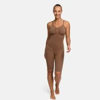 cfab Shaping-Body Bodysuit Sculpting Shapewear mit Shorts-Caramel-L (1-tlg)