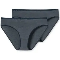 Schiesser Taillenslip Modal Essentials sehr hochwertig, mit weichem feinen Bundgummi im 2er Pack