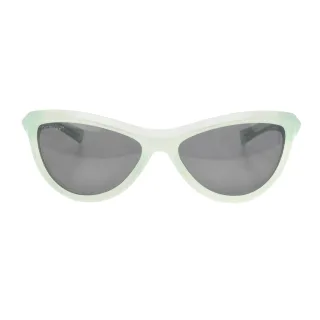 Off White - "Atlanta" Katzenauge-Sonnenbrille (Petrol/Dunkelgrau)